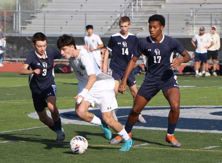 Matteo DeBellis, Delco Christian boys soccer upend Camp Hill in PIAA 1A quarters