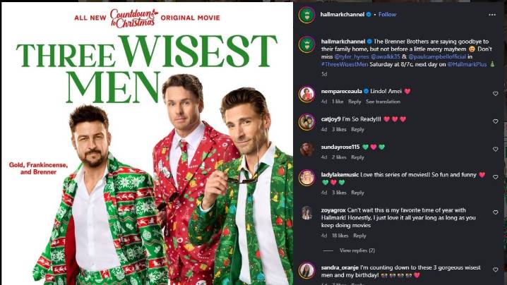 Hallmark has 2 new Christmas movies this weekend. How to watch