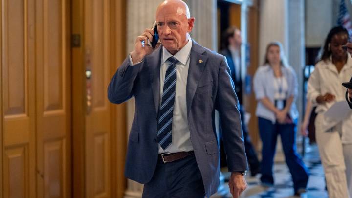 Sen. Mark Kelly says Trump and Hegseth are ‘not serious people' amid video investigation