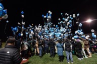 Third victim in N.J. city shooting honored with a balloon release