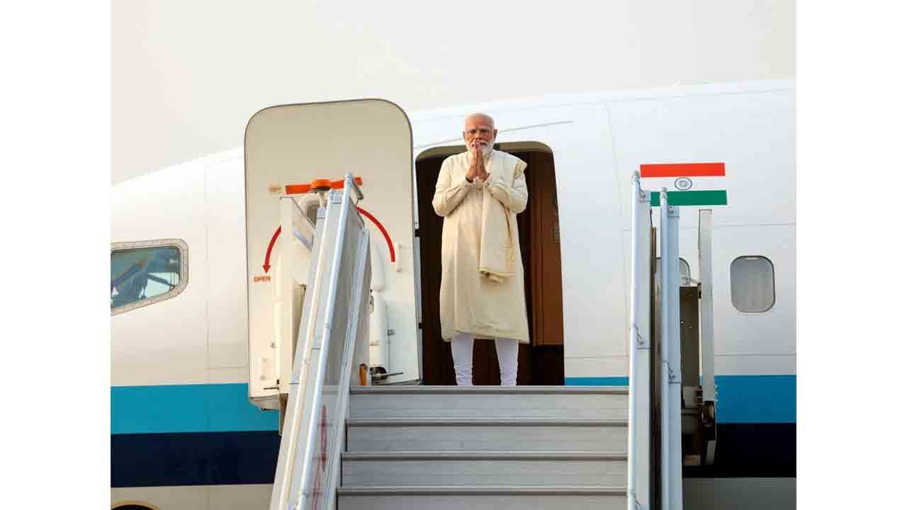 PM Modi Arrives in Bhutan For Two