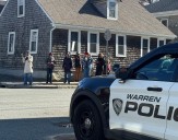 Derisive chants greet ICE agents in Warren