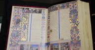 Bible described as the ‘Mona Lisa of illuminated manuscripts’ goes on display in Rome
