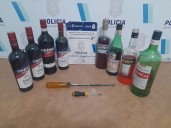 Detienen a dos hombres tras robar bebidas de un almacén