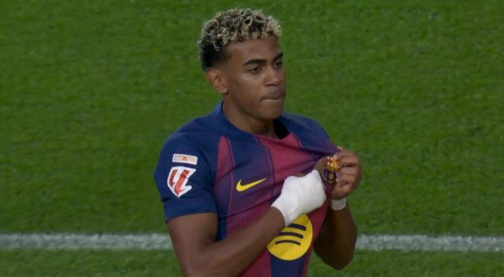 ¡Pónganse de pie! Gol espectacular de Lamine Yamal para el 1