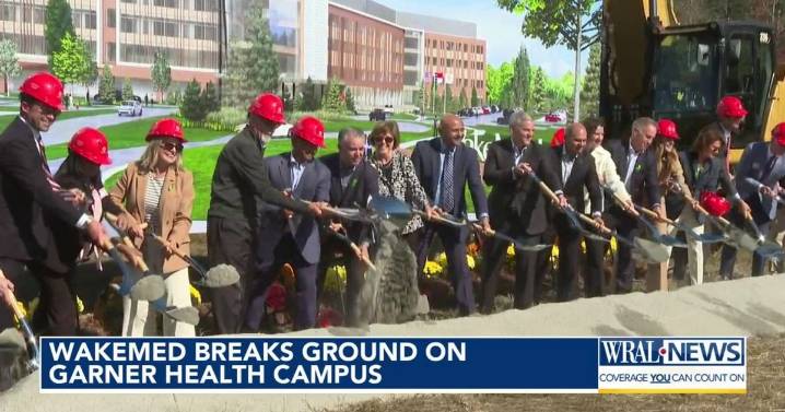 WakeMed breaks ground on new mental health care facility in Garner :: WRAL.com