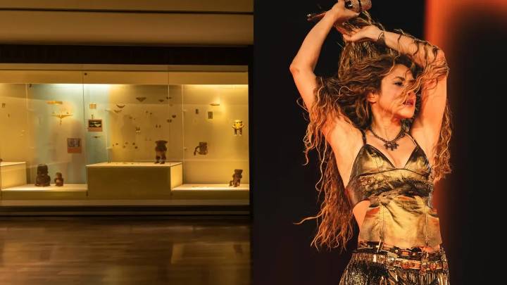 Shakira realizó una visita privada al Museo del Oro durante su paso por Bogotá