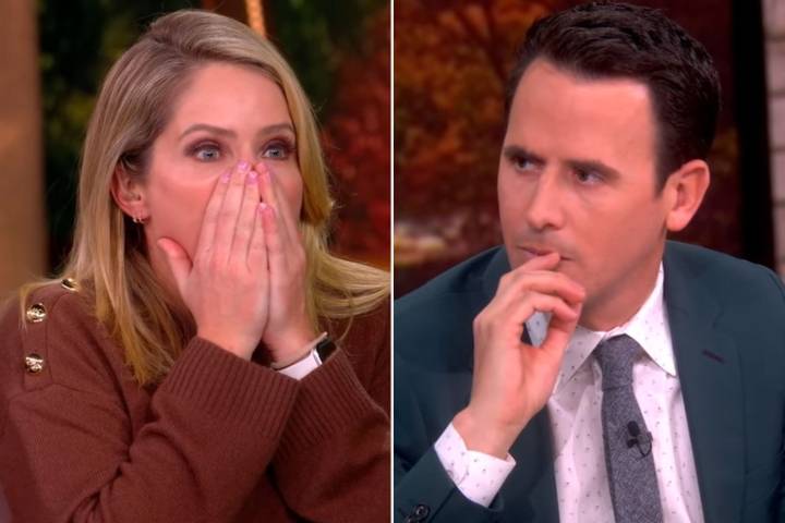 Sara Haines Curses on The View After Mentalist Says Her ATM PIN Live on Air