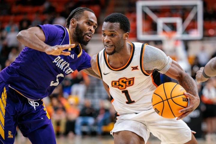 Deadspin | Vyctorius Miller posts 30 as Oklahoma State dominates Prairie View A&M