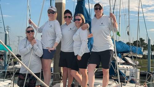 All-female sailboat racing team making waves