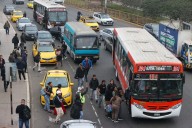 Transportistas del Cono Este se sumaron al paro por inseguridad
