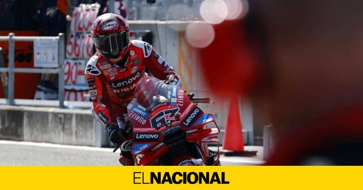 Pecco Bagnaia aprovecha la lesión de Marc Márquez para cambiar la Ducati