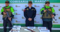 Policía halla armas y municiones en vivienda abandonada en Huánuco