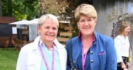 Clare Balding's one-word warning to co-star over 'attractive' comments to wife Alice