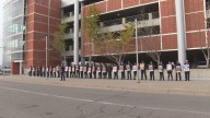 Allegiant Air pilots hold informational picket outside Grand Rapids Gerald R. Ford International Airport
