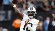 Browns' Shedeur Sanders delivers bold 6-word message to CBS just before kickoff of first NFL start