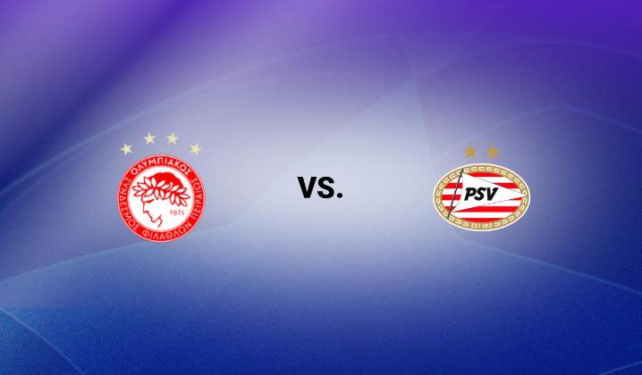 Olympiakos vs PSV en vivo por fecha 4 de Champions League 2025