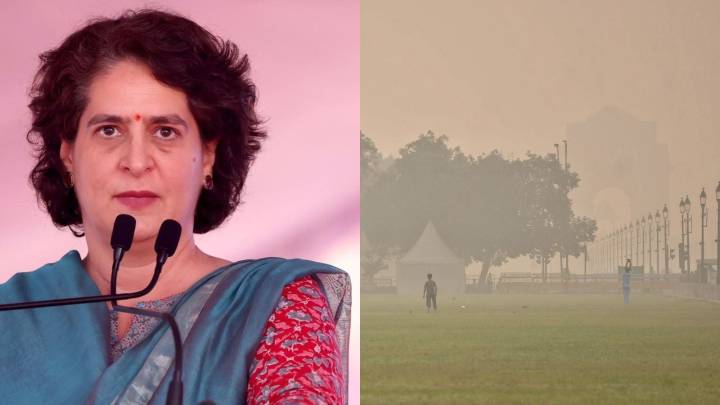 ‘Need urgent intervention’: Priyanka Gandhi urges PM Modi, CM Rekha Gupta to address Delhi’s pollution crisis