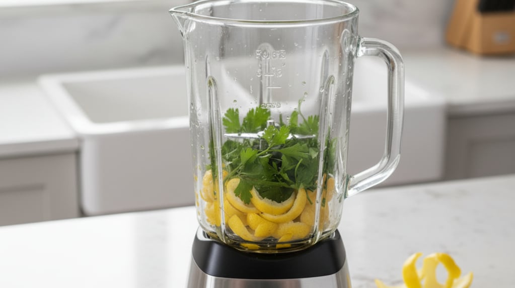 Licuar cáscaras de limón y perejil: por qué recomiendan hacerlo y para qué sirve