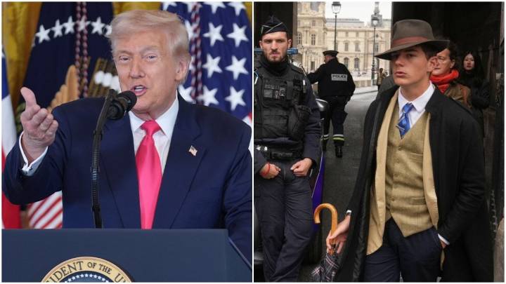 French Embassy fires back at Trump using viral pic of Louvre jewels heist 'detective'