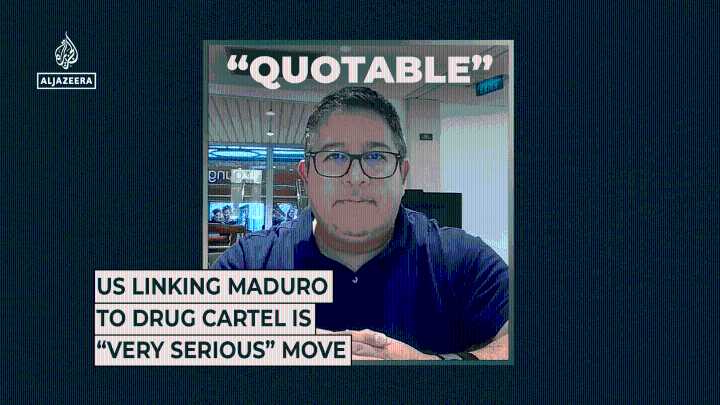 US linking Maduro to drug cartel is “very serious” move