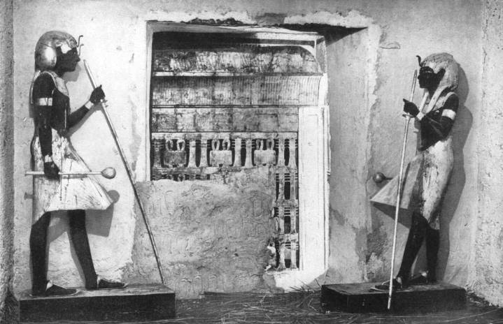 Inside King Tutankhamun's tomb in Egypt