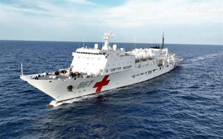 Buque-hospital de China arribará a Nicaragua