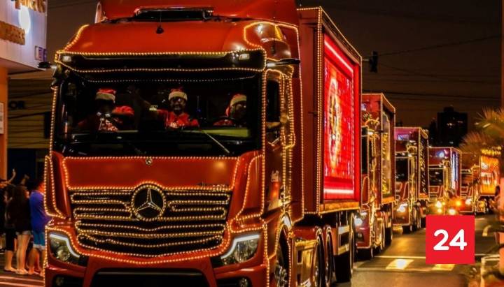 Caravana Navideña 2025 de Coca-Cola Zero anuncia fechas, comunas y horarios
