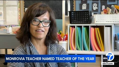 Monrovia 2nd grade teacher Dr. Heather Povinelli named 1 of 5 California Teachers of the Year