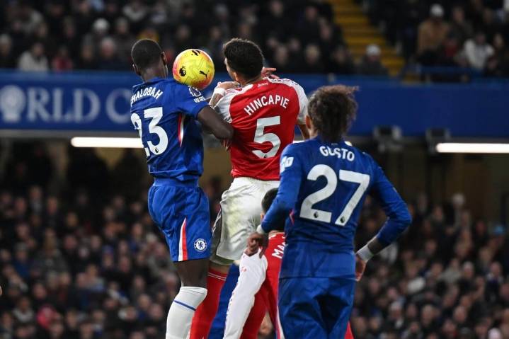 Enzo Maresca: Arsenal's Piero Hincapie should have been sent off for Trevoh Chalobah challenge