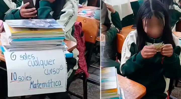 Peruana visionaria | Escolar hace negocio al prestar sus cuadernos con costo escalonado y se hace viral: "Ganaba como S/1.500"