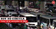 Hoy No Circula lunes 10 de noviembre 2025: qué autos y placas descansan en CDMX y Edomex