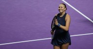 Anisimova beats Swiatek to join Rybakina in last four at WTA Finals