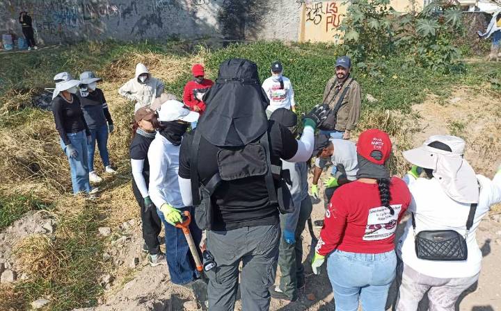 Madres Buscadoras de Jalisco encuentran restos óseos en Tlajomulco, en un punto que ya había sido descartado por autoridades