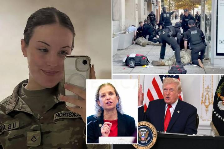 Wasserman Schultz blames Trump for DC National Guard shooting death