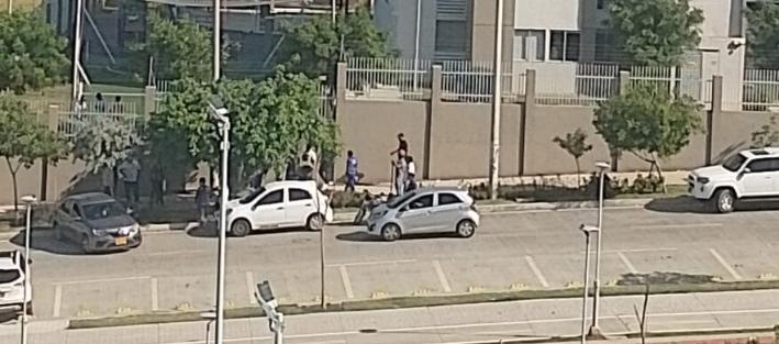 Hombre herido tras ataque sicarial frente a conjunto residencial de Ciudad Mallorquín