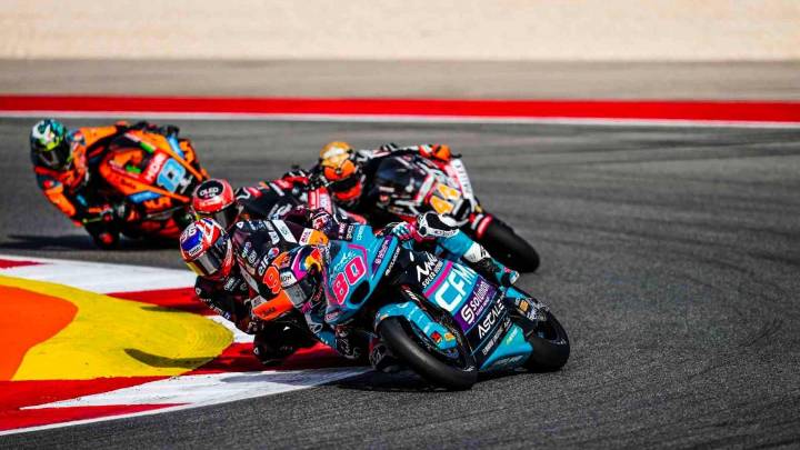 David Alonso disputa su última carrera de Moto2 del año: hora y dónde ver al colombiano en el Gran Premio de Valencia