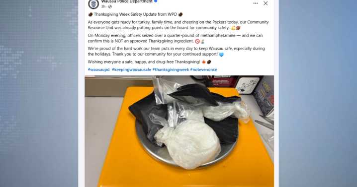 Wausau Police seize over quarter