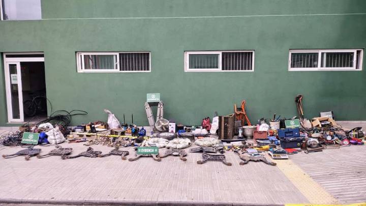 Prófuga de la justicia por tráfico de drogas fue detenida junto a cuatro personas que mantenían especies robadas en San Felipe