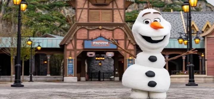 Disney convierte a Olaf en un robot que se mueve y actúa como él