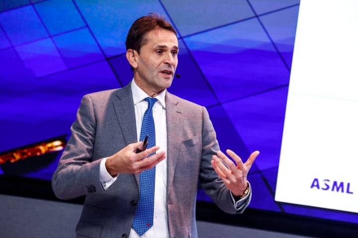 ASML CEO says Dutch-China tension has not hit chip