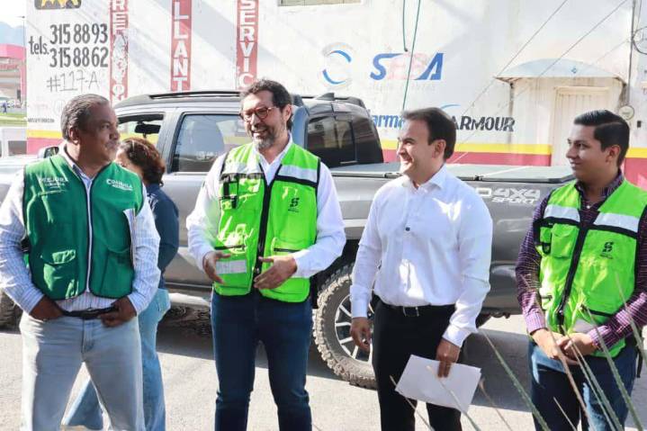 Entrega Ayuntamiento de Saltillo sistema de drenaje en Valle de Lourdes
