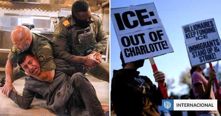 Megaoperativo migratorio llamado "Telaraña de Charlotte" termina con 200 personas detenidas en EEUU