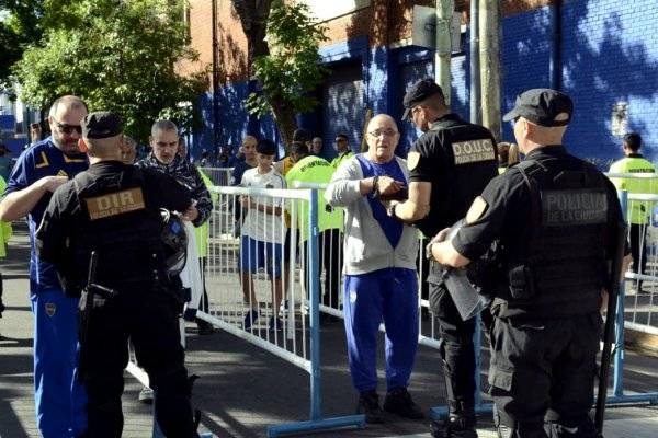 Superclásico: más de 1.000 policías en La Bombonera para el partido entre Boca y River