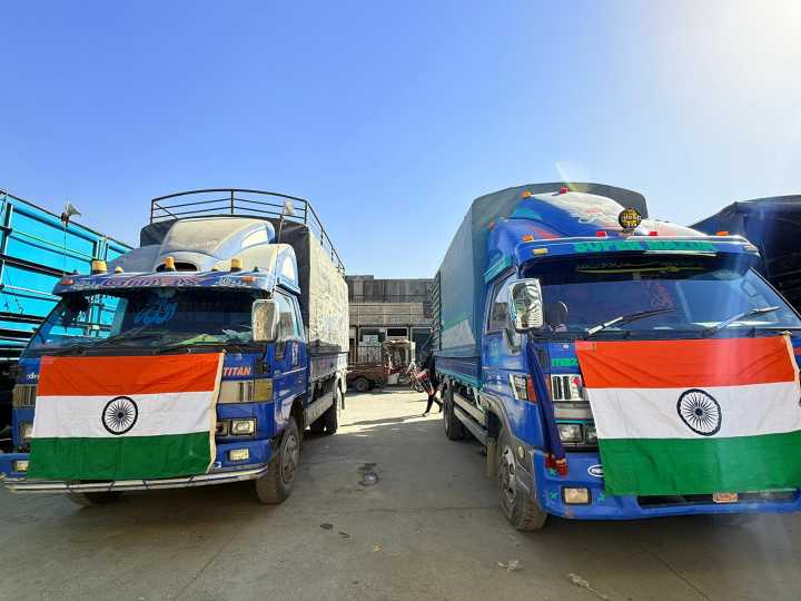 India delivers food for earthquake-affected people in Afghanistan