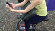 Mennonite Woman's Thumbs Got a Great Workout at the Gym Today
