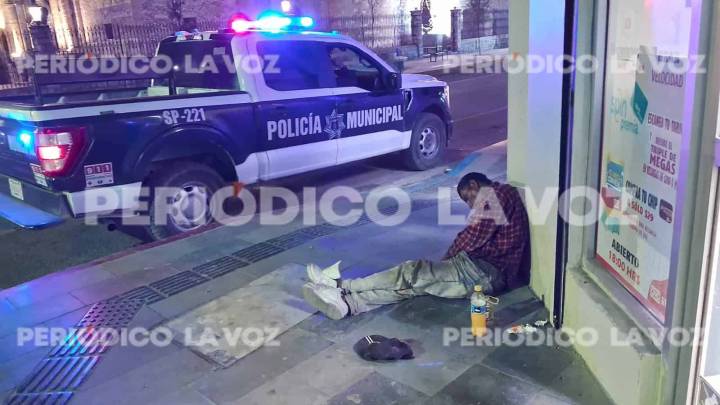 Policía de Monclova detiene a hombre ebrio en incidente nocturno