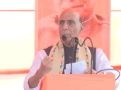 Rajnath Singh targets Congress ahead of Bihar polls