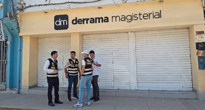 Falsos obreros roban S/ 60,000 de la Derrama Magisterial de Piura
