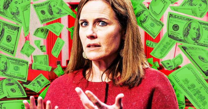 Amy Coney Barrett Hints at Private Panic Over Massive Trump Tax Refunds